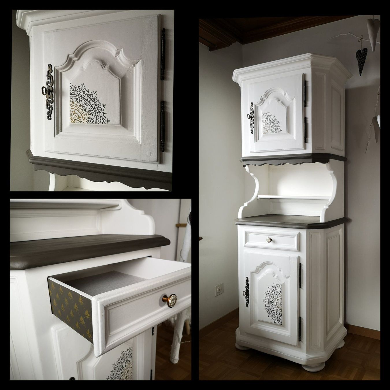 Büffets: Antikes Buffet, Schrank, Shabby Chic – Gebraucht aus Hochdorf von Idefixxx 1