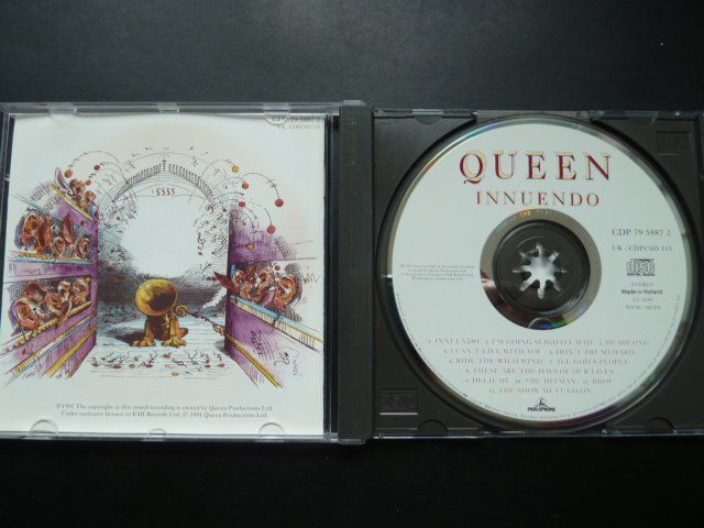 CD: Queen - Innuendo – Usato da Au ZH venduto da sikoku 1