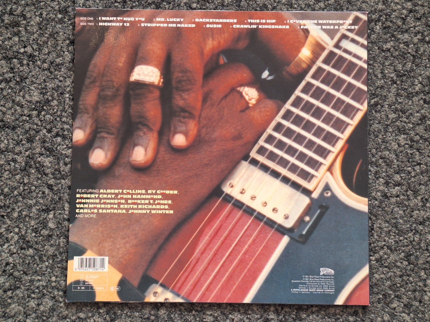 Dischi in vinile: John Lee Hooker, Mr. Lucky - Vinyl LP EU 1991 – Nuovo (secondo la descrizione) da Oberentfelden venduto da Musicud 1