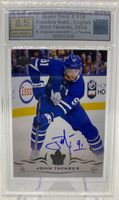 John Tavares Gradé 8.5 Ex Bern Signé