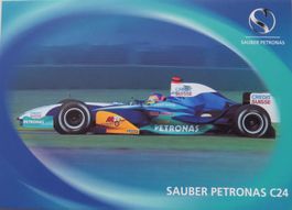 Sauber C24 F1 Karte