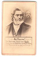 Fotografie Portrait Jules Favre nebst Ot