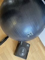 Großer Gymnastikball schwarz