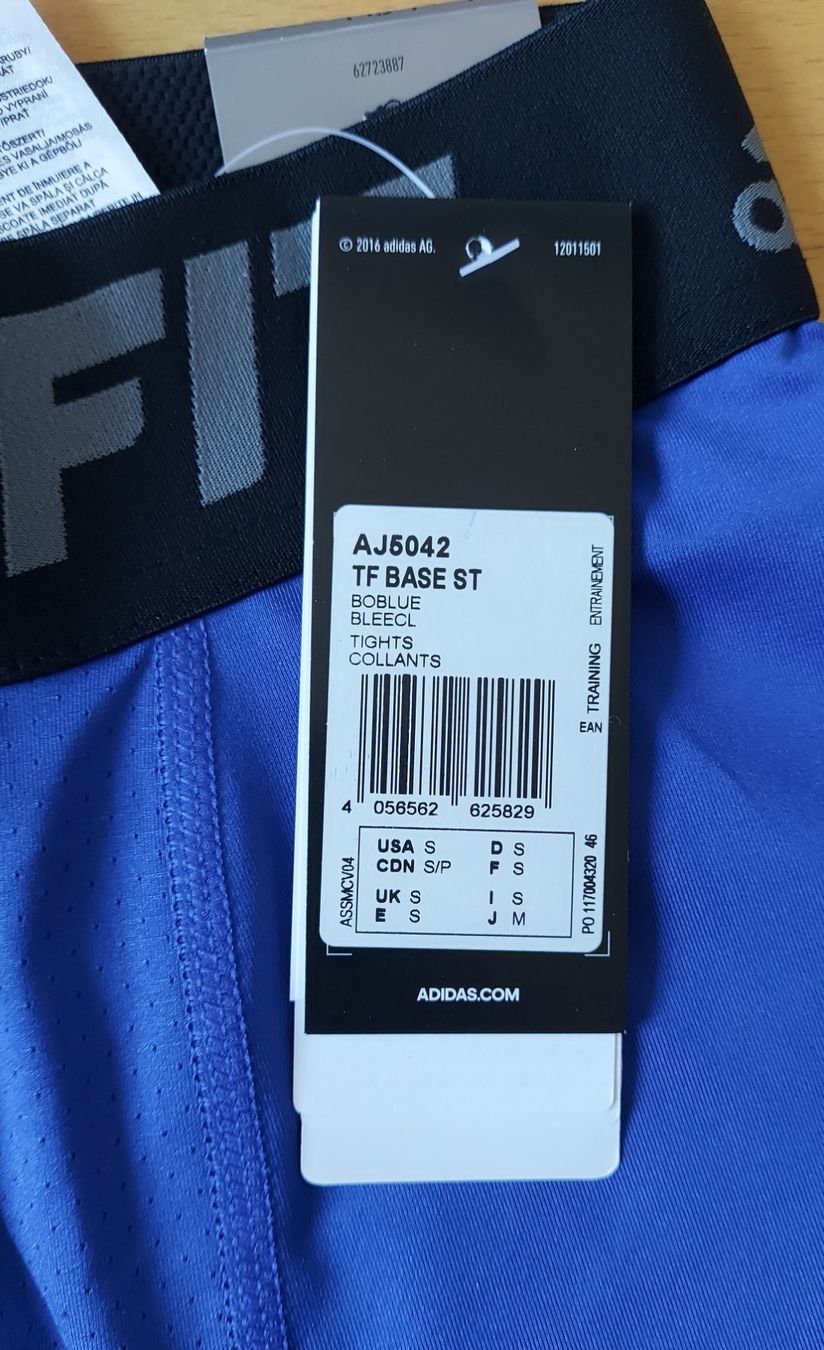 Adidas Pantalons: Neue Adidas TF Base Shorts Gr. S – Neuf avec emballage d'origine à Basel par Mazzo84 1