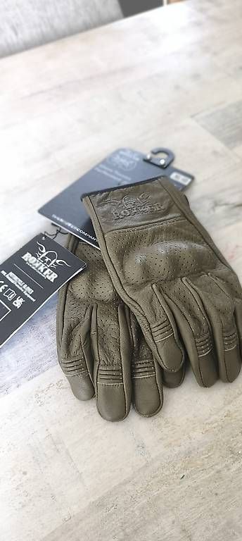 Rokker Guanti & manicotti: Rokker Motorradhandschuhe / Handschuhe – Nuovo e nell'imballaggio originale da Niederwil SG venduto da combatratcat 1