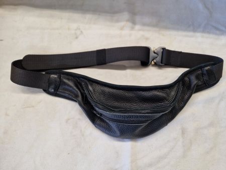 Echte Leder Bauch Tasche Handgefertigt TOP Verschluss Biker