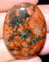Cabochon L-1891 – Granit Edelstein 36X25X6mm 49,90 Ct.
