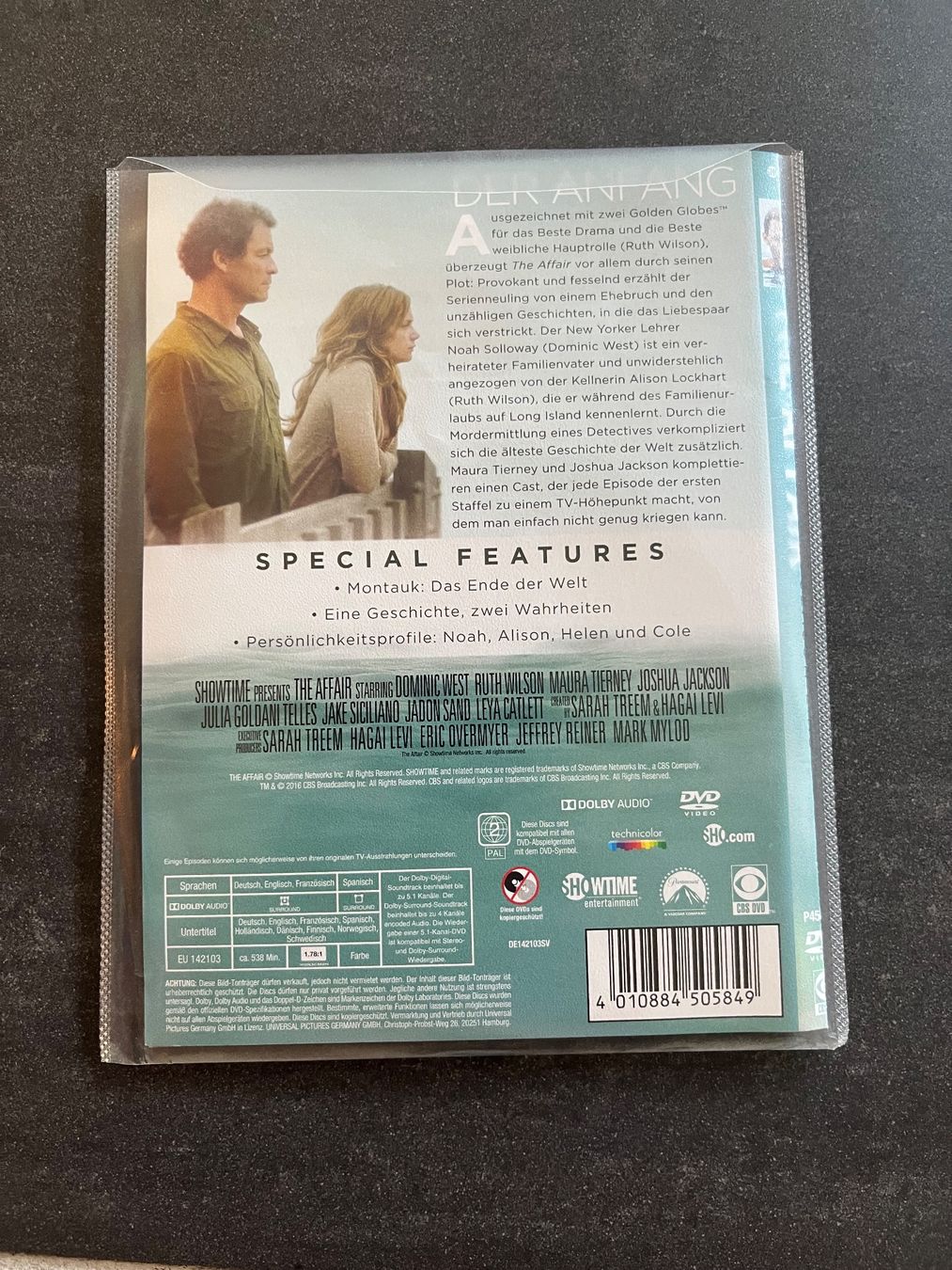 Alle DVDs: DVD The Affair Season 1 – Gebraucht aus Aarau von Swifty03 1