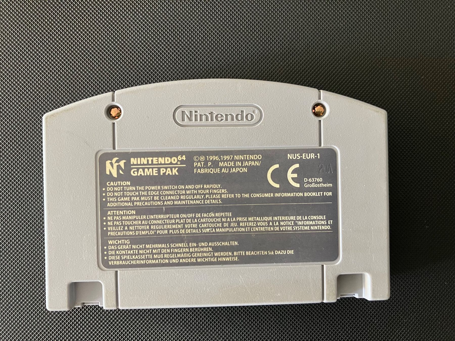 Nintendo Spiele: Nintendo N64 Mario kart 64 – Gebraucht aus Châtel-St-Denis von Lestresorsdugrenier 1