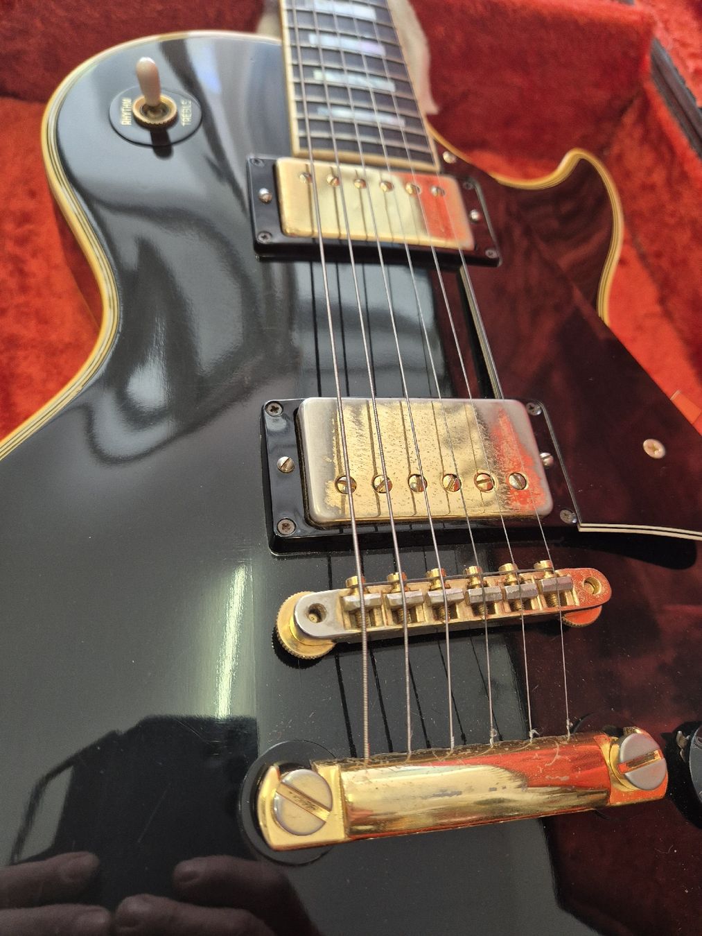 Gibson Strumenti musicali: Gibson les paul custom 1973 100% original – Usato da Dielsdorf venduto da 7TheRockDoc9 2