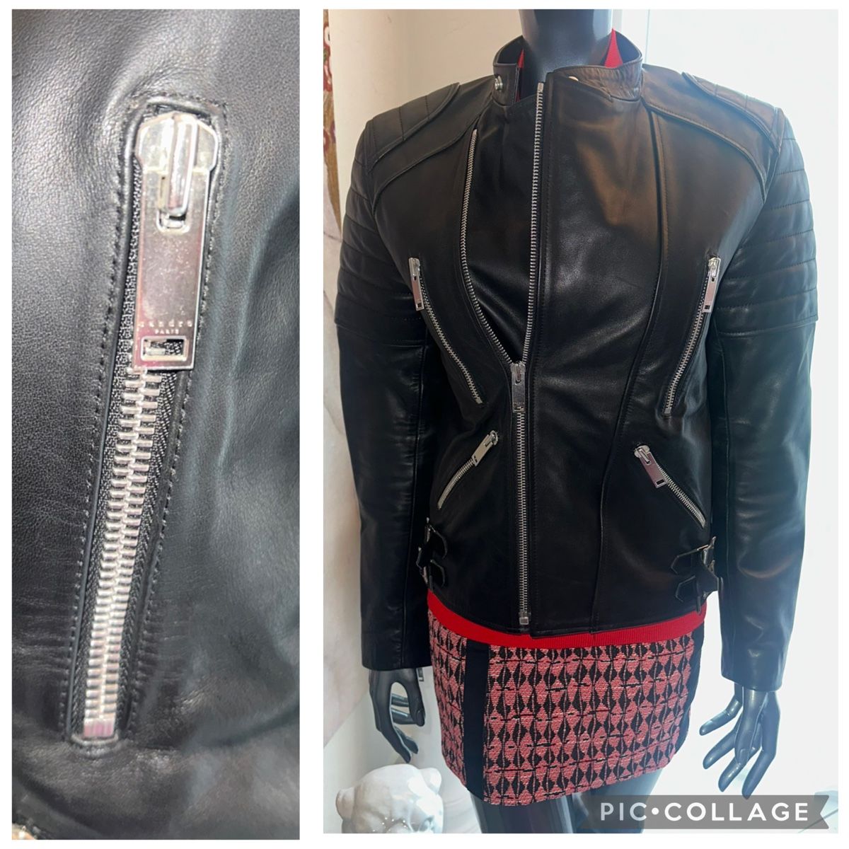 Sandro Giacche: SANDRO LEDERJACKE GR. S – Usato da Unteraegeri venduto da MH203 3