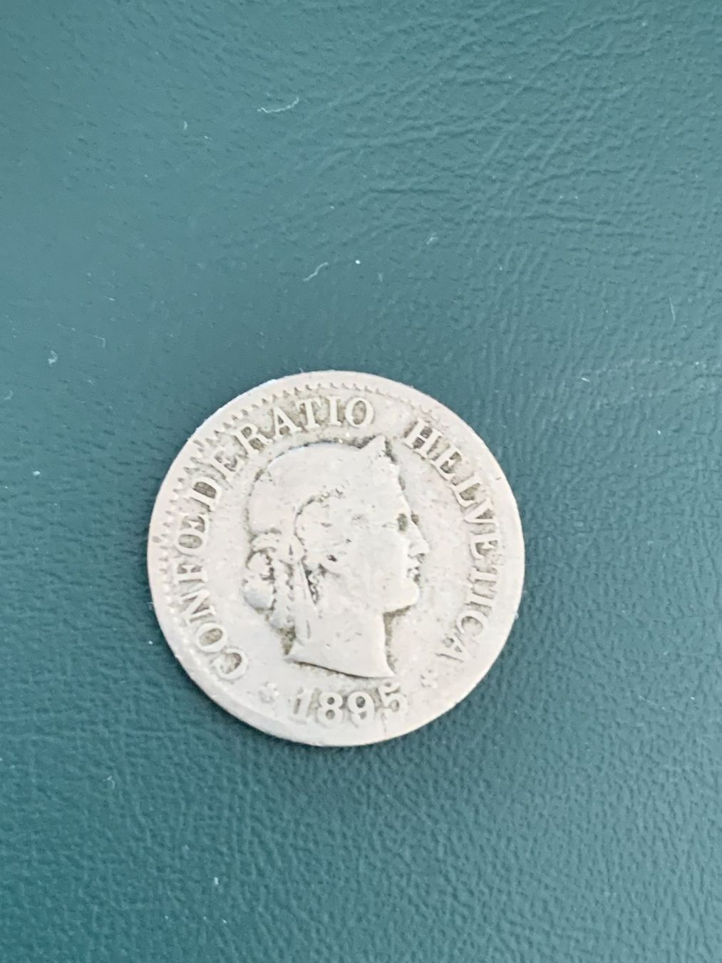 Tutti le monete: antike 10 Rappen Münze 1895 – Usato da Binningen venduto da Kingalfi