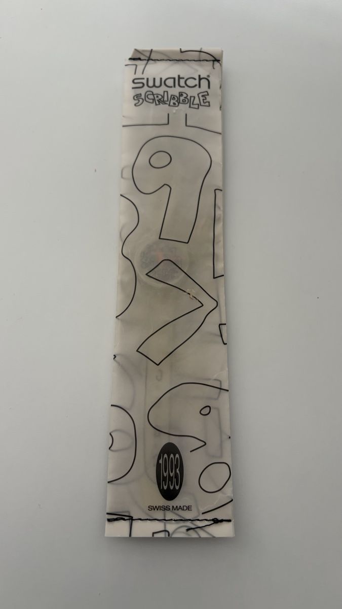 Swatch Orologi: Swatch Scribble von 1993, GZ 124 – Nuovo (secondo la descrizione) da Glattfelden venduto da Neu123neu 1