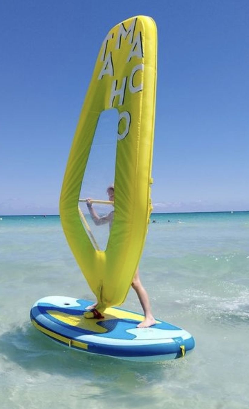 Tavole da surf e di nuoto: SUP Windsurfboard mit kompl. Segel – Usato da Fällanden venduto da Nmustang