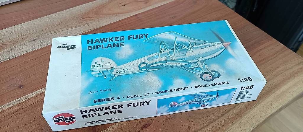 Modellbausätze & Standmodelle: Maquette Hawker Fury Biplane – Gebraucht aus Le Noirmont von jer_jzh5