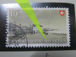Abart Pro Patria B 35 heller Fleck zwischen H+E von Helvetia