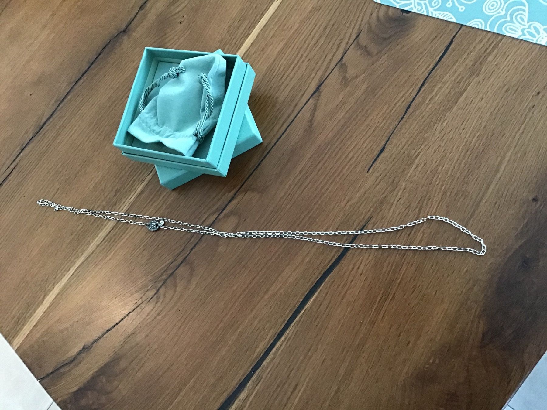 Pomellato Catenine: Original Pomellato 67 Silber Halskette Lang – Nuovo e nell'imballaggio originale da Kaiseraugst venduto da RJ03