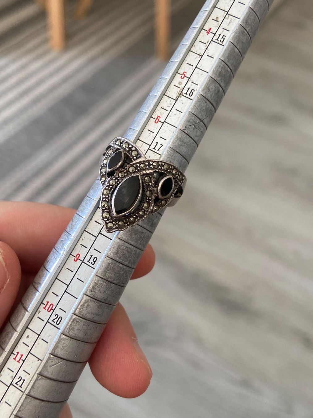 Anelli: Bague en argent taille 55 – Usato da Montreux venduto da Perledor 2