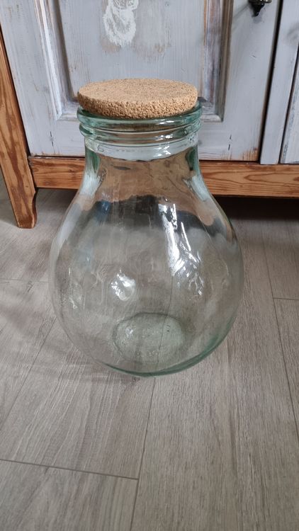 Sparschwein Aus Glas Mit Korkverschluss – Ca. 14 X 8 Cm, Originelle Spardose Für Kinder