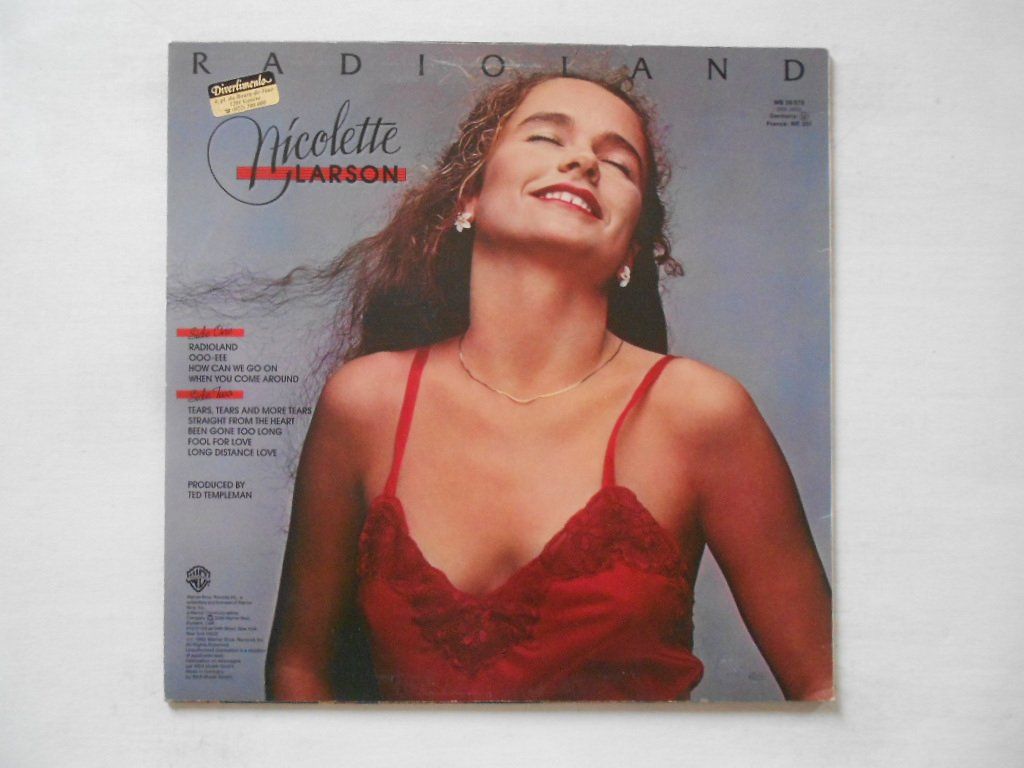 Schallplatten: NICOLETTE LARSON  -  RADIOLAND – Gebraucht aus Bex von Giorgiob 1