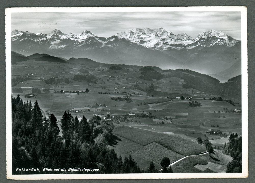 AK Sw Falkenfluh BE Bleiken, Hotel Pension Falkenfluh ≈ 1960 | Kaufen ...