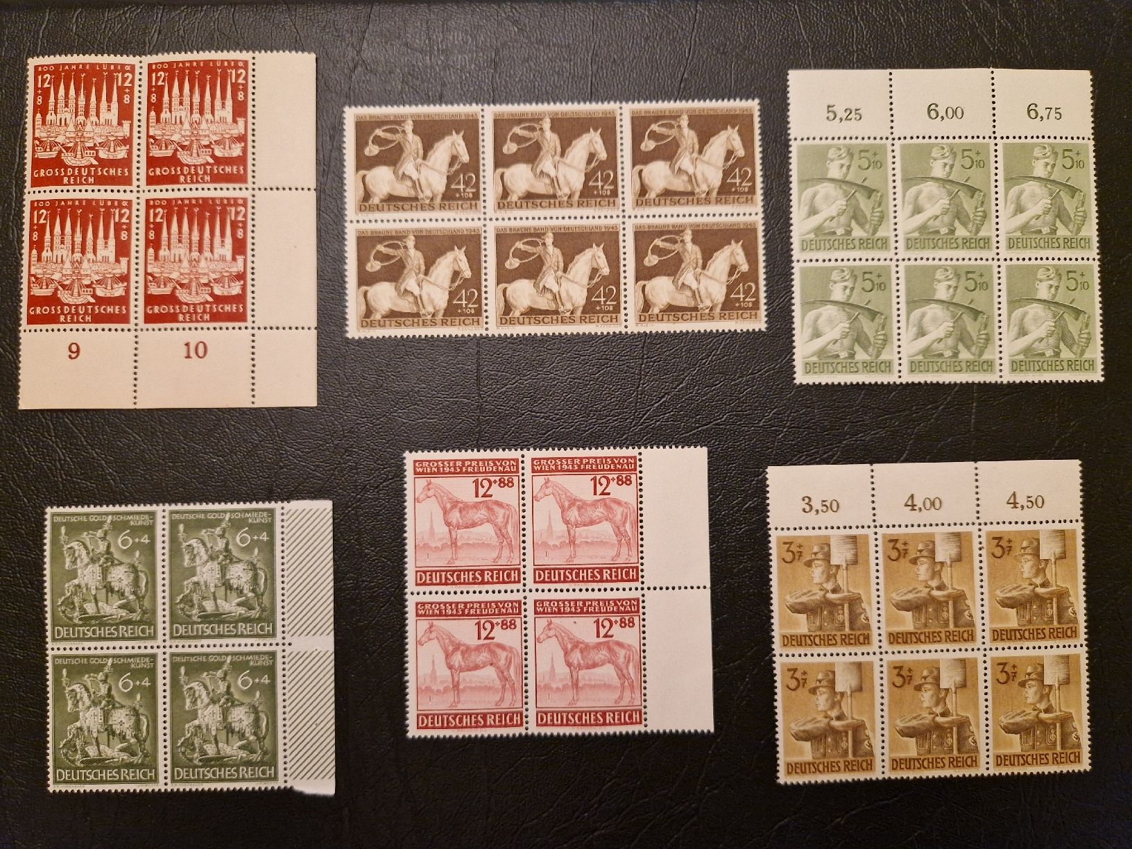 Tutti i francobolli: Deutsches Reich Briefmarken Blöcke postfrisch – Nuovo (secondo la descrizione) da St. Gallen venduto da Enrico_SG