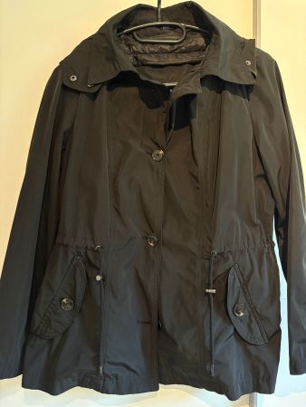 Leichte D-Jacke Gr M/38 Polyamid, abnehmbare Kapuze/Revers