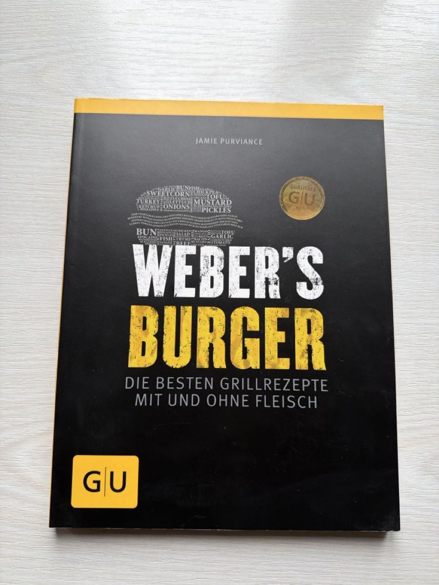Libri: Weber's Burger Kochbuch - Grillrezepte Neu – Nuovo e nell'imballaggio originale da Hauptwil venduto da Tifosi92