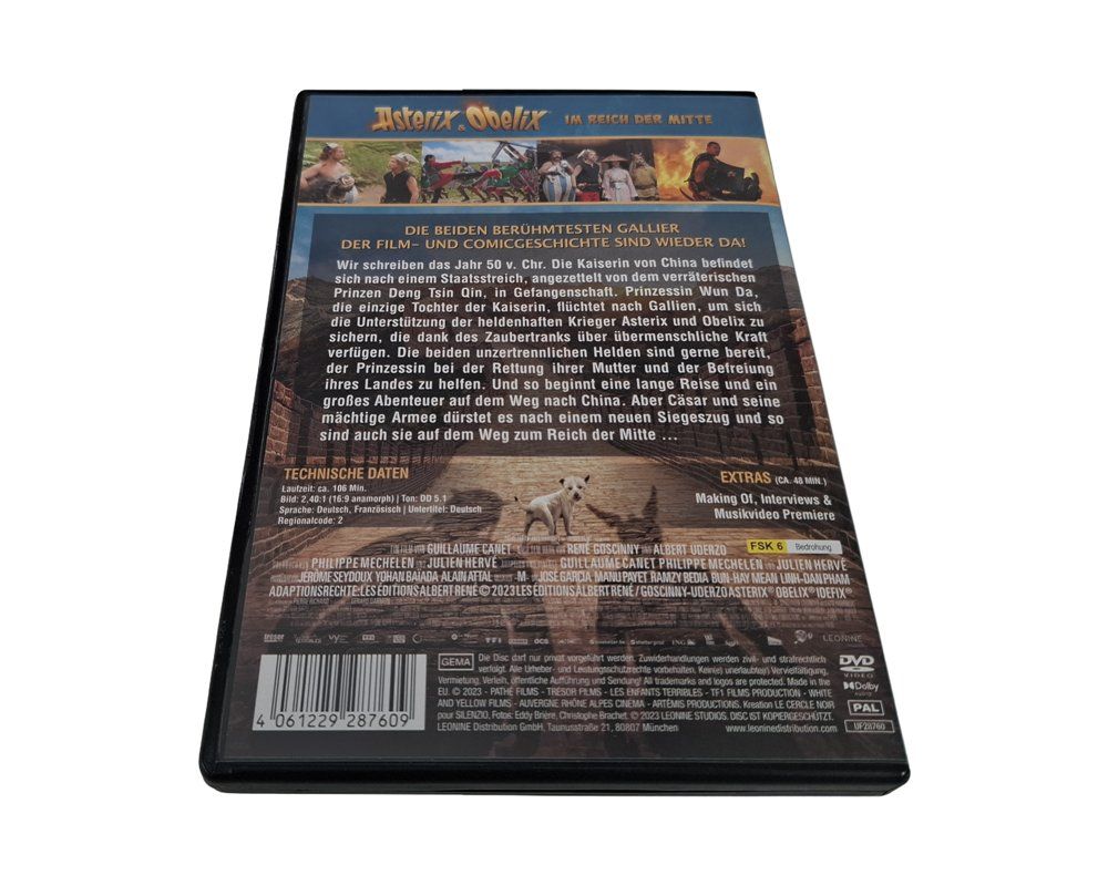 Tutti i DVDs: DVD VIDEO Asterix & Obelix im Reich der Mitte – Usato da Wil SG venduto da Restwert_Wil 1