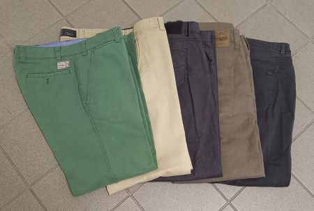 LOT AN 9 PAAR *HERREN- SOMMER - HOSEN* /DIV.GR/LÄNGEN/ZUST.