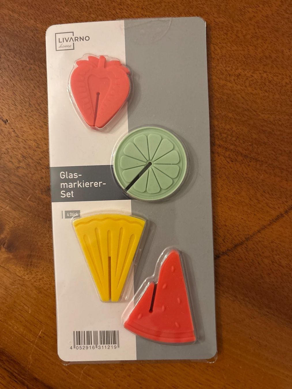 Alle Dekorationen: Glasmarkierer Set NEU Sofortkauf – Neu und originalverpackt aus Genève von Livsonman
