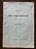 Der Vogelhändler - Gesangstexte