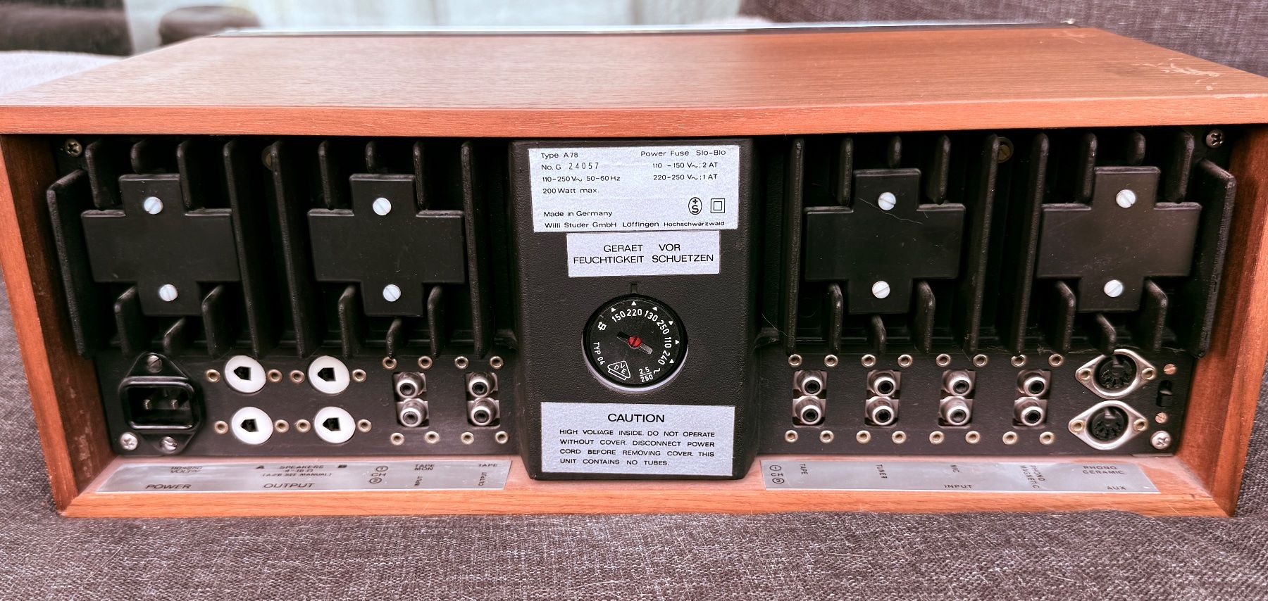 Revox Amplificatori: Revox A 78 Verstärker – Usato da Zürich venduto da Nemo12 2