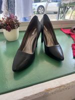 Geox Pumps Echtleder schwarz Gr.39 top Zustand