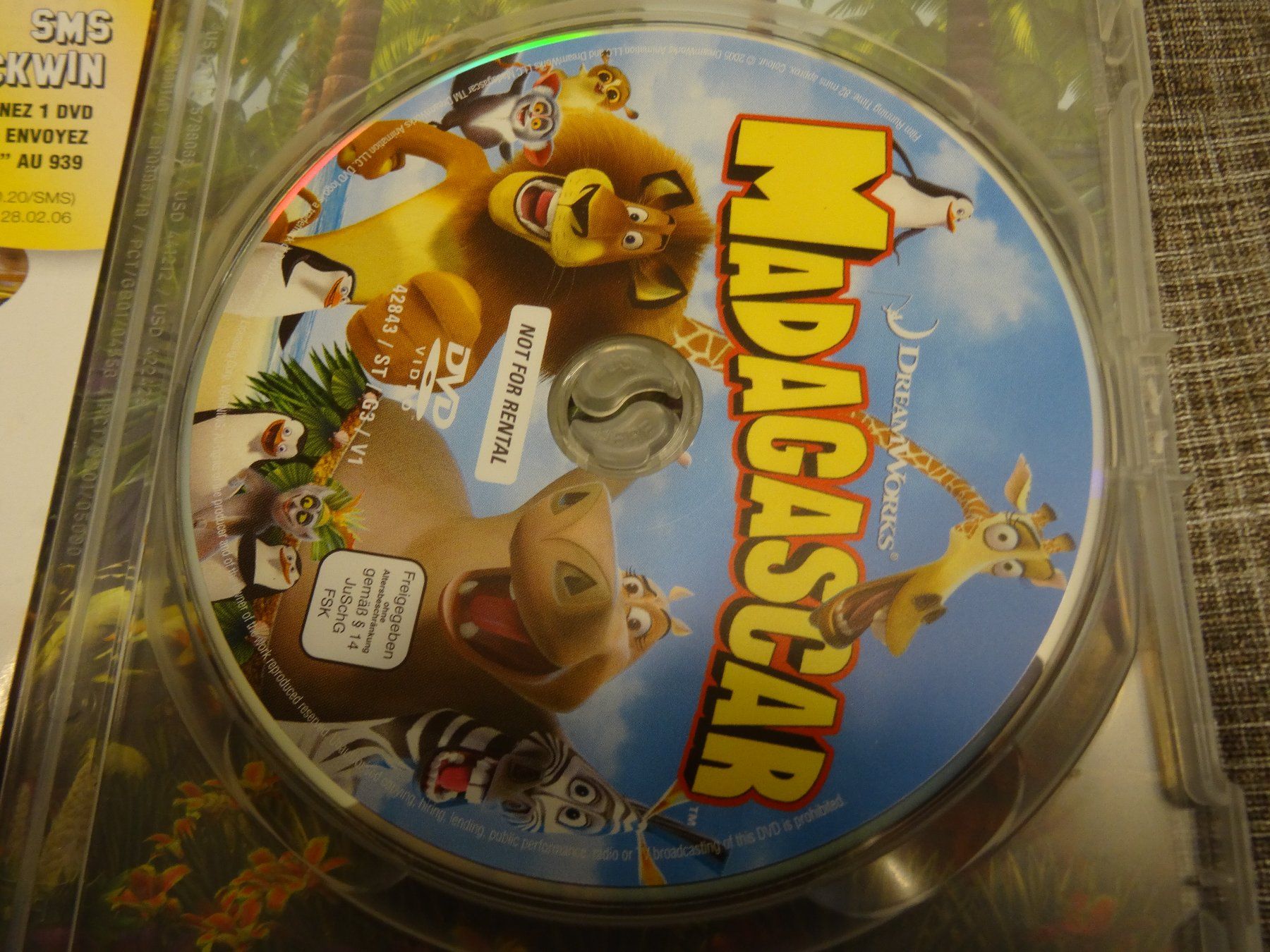 Tutti i DVDs: Madagascar DVD – Usato da Olten venduto da Disc-Verkauf 1