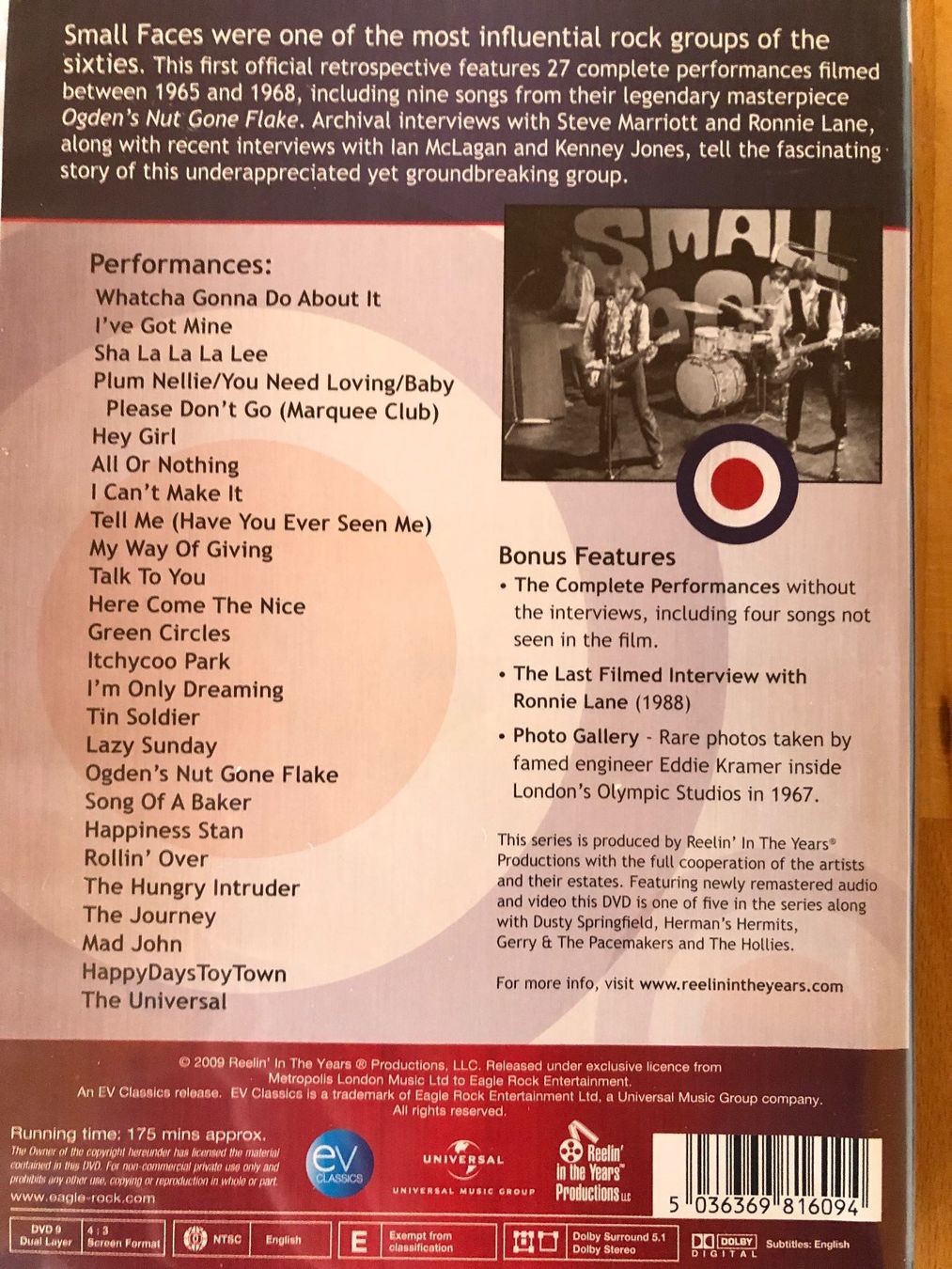Tutti i DVDs: Herman's Hermits, Small Faces, Hollies DVDs – Usato da Niederhasli venduto da Hsoz 3