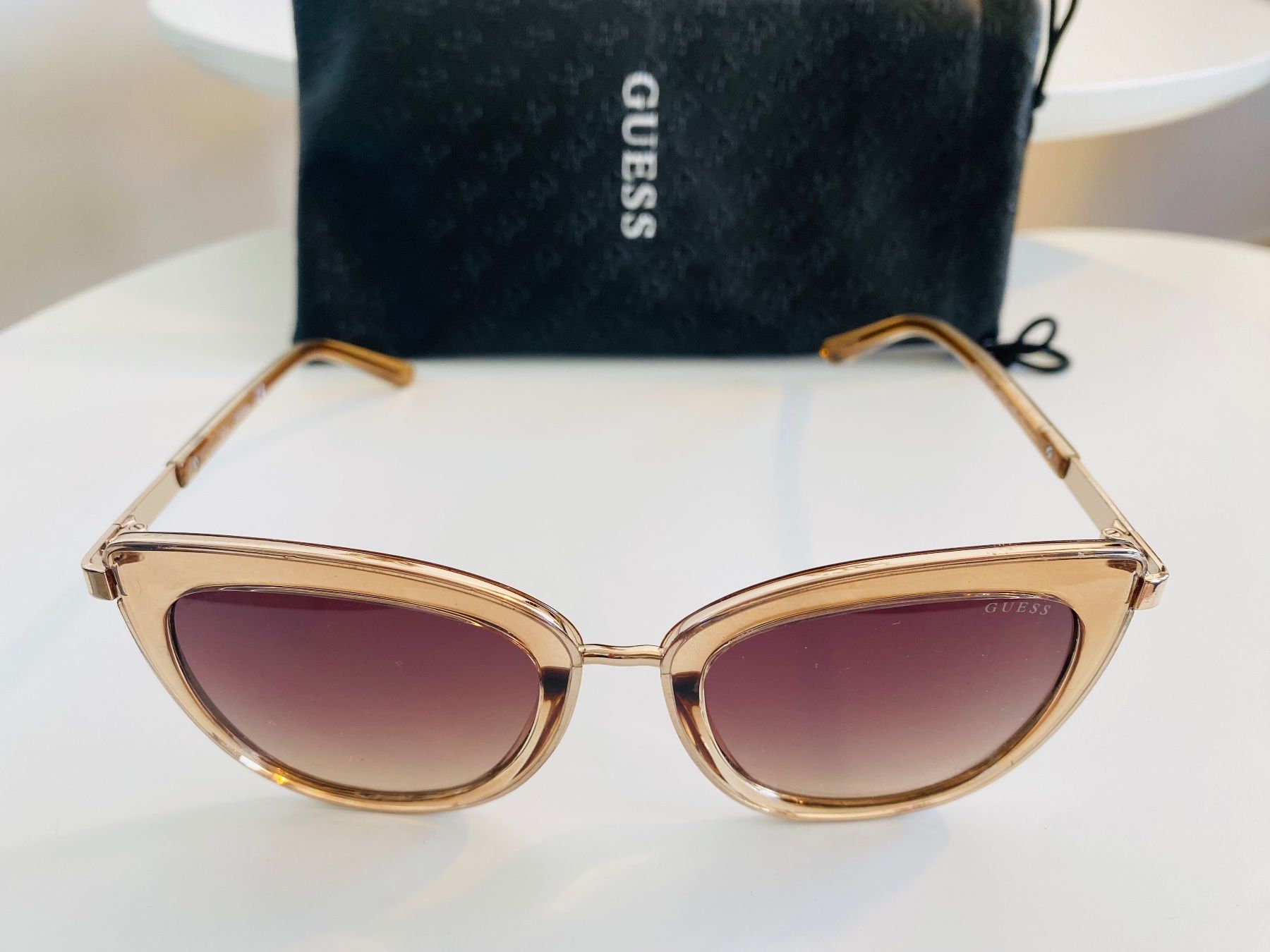 Occhiali & Lenti: Guess GF6089 52/21 Sonnenbrille mit Case – Usato da Zürich venduto da dennisbooker2001