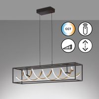 LED Pendelleuchte, Dimmer, 90 cm x 20 cm