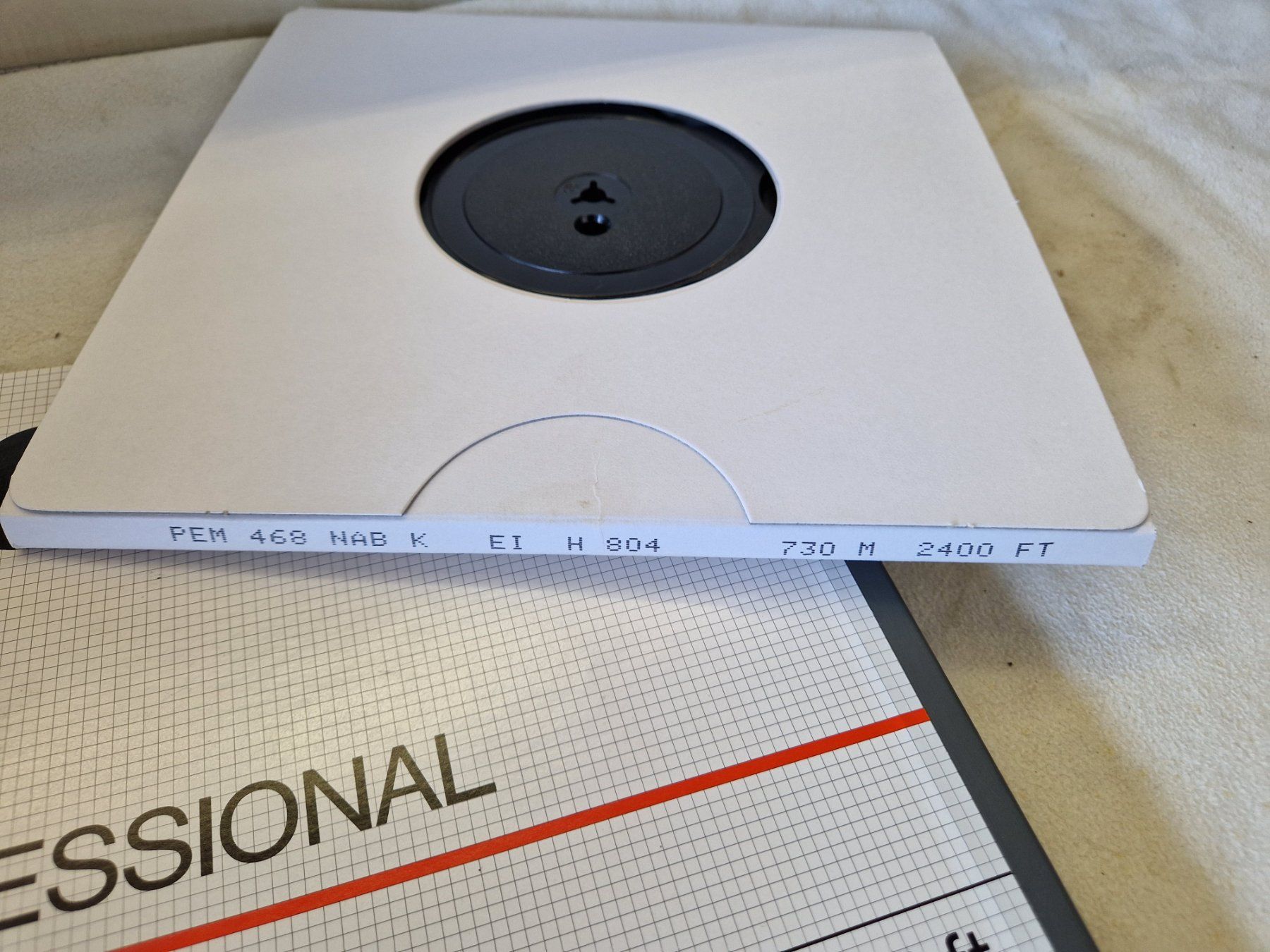 Nastri decorativi: AGFA Professional  PEM  468  6.3mm  730 Meter Masterband – Nuovo (secondo la descrizione) da Wädenswil venduto da tome70 4