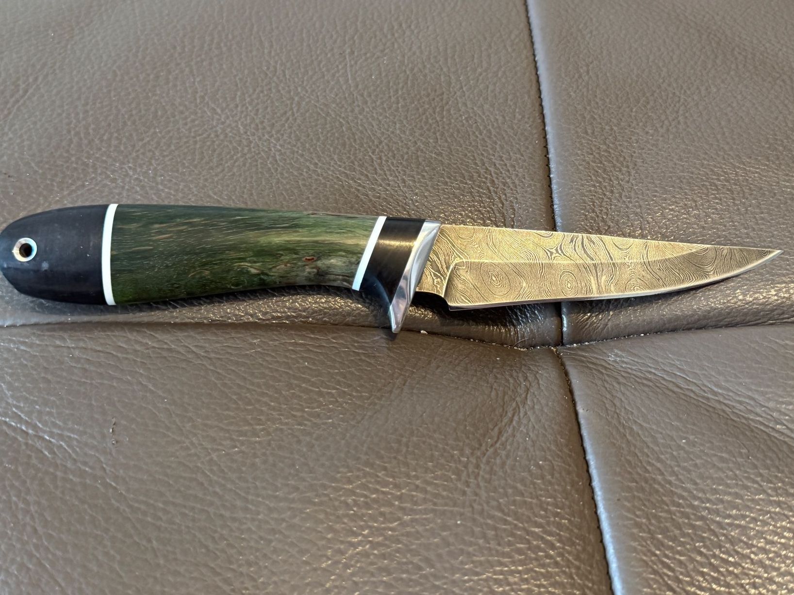 Zubehör: Jagdmesser / Outdoormesser, Damaststahl – Gebraucht aus Genève von Greg_8ff