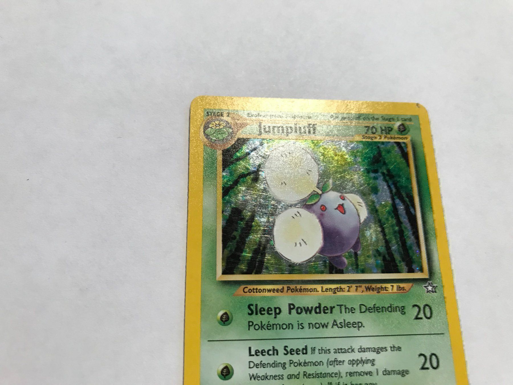 Pokémon Carte collezionabili: Jumpluff holo Neo Genesis – Usato da Hagendorn venduto da Pokecollectorch 2