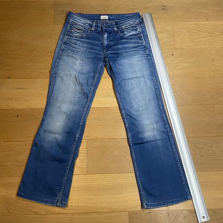 Hilfiger Denim Jeans W28 L34 Blau Bootcut Style