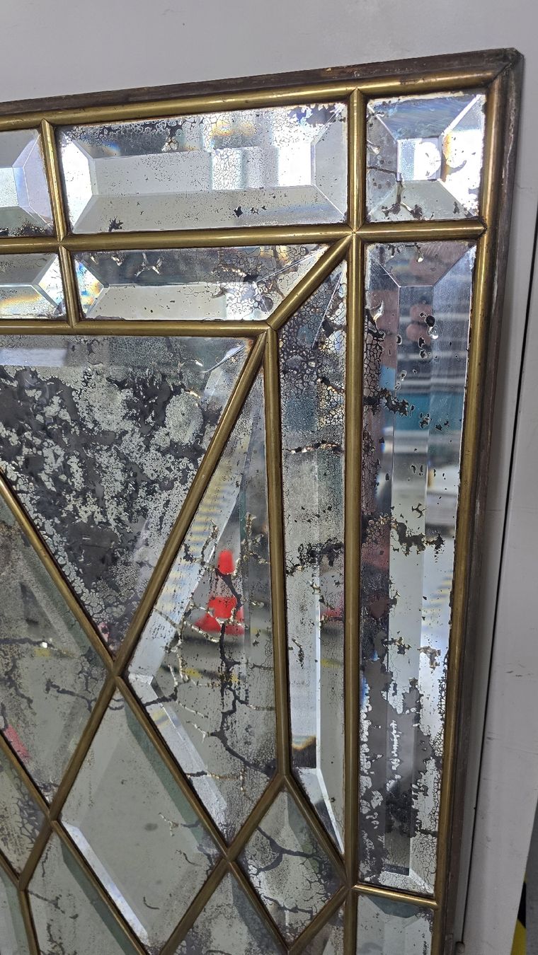Spiegel: Antike Spiegel mit facettiertem Glas ca.1920 – Gebraucht aus Dielsdorf von hallo1 4