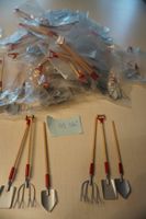 Gartengeräte Miniatur Set, 49 Stück, Top Zustand!