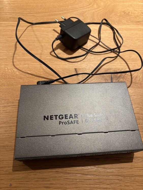 Netgear ProSafe Plus 8 Port Gigabit Switch - GS108E (Gebraucht) in ...