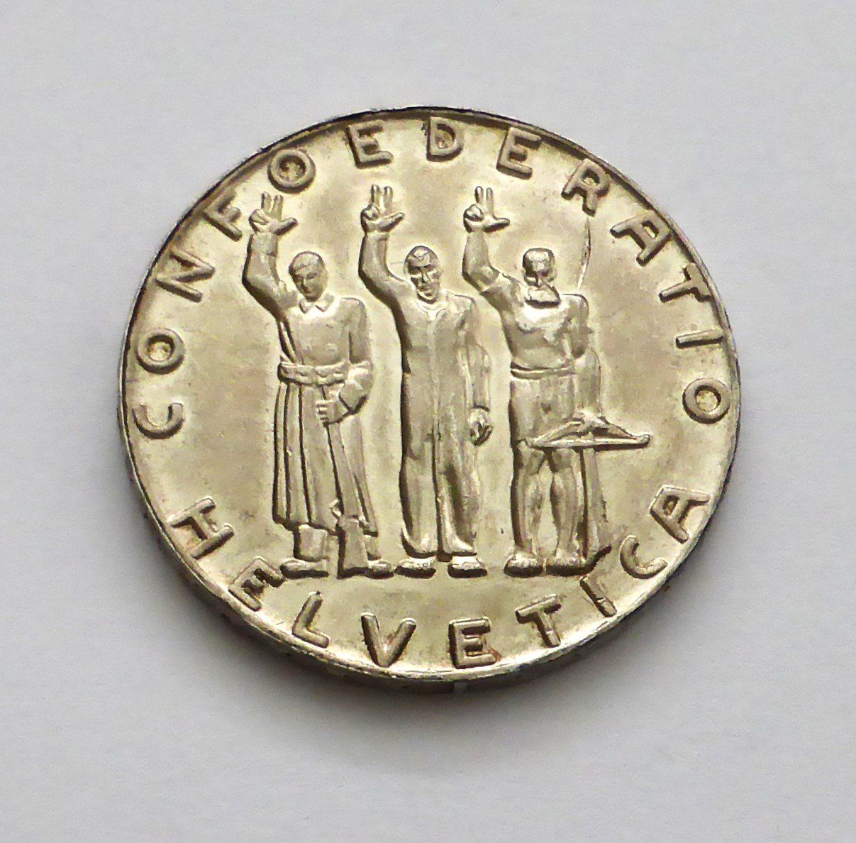 Alle Münzen: 5 Fr. Silber 1941, Rütli 1291 - Argent / Silber – Gebraucht aus Buochs von ema-coins 2