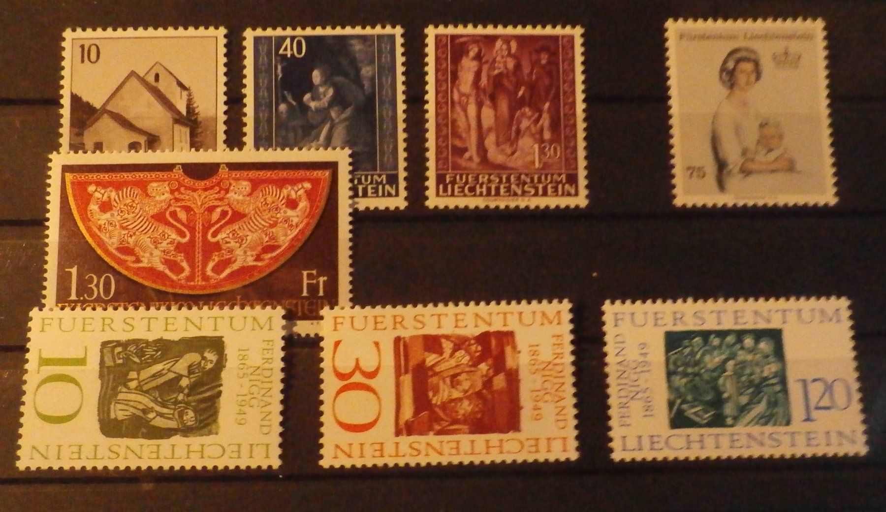 Tutti i francobolli: Fl Konvolut ** 1964/65/75 – Nuovo (secondo la descrizione) da Kehrsatz venduto da Bernherb2