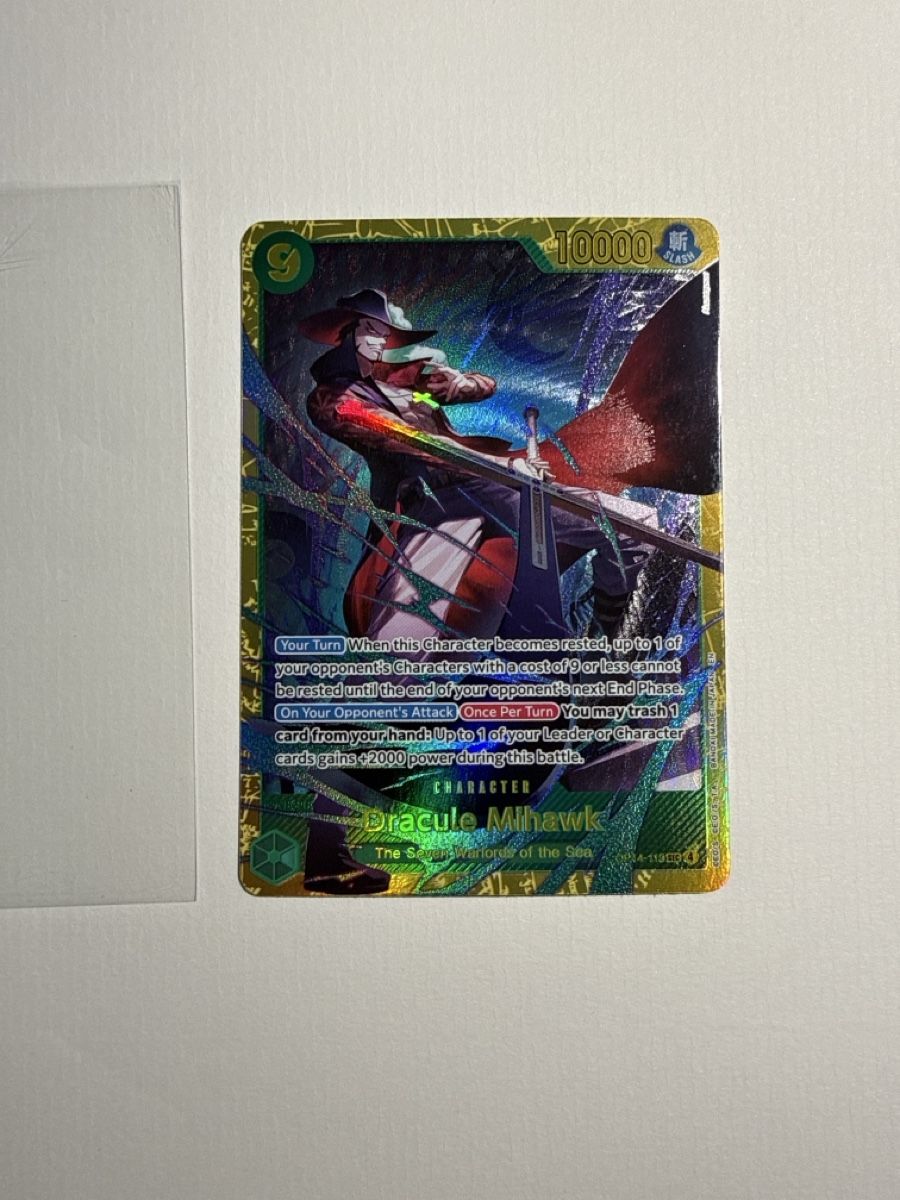 Bandai Cartes à collectionner: OP14-119 Dracule Mihawk SEC – Neuf (Voir description) à Dübendorf par godpack