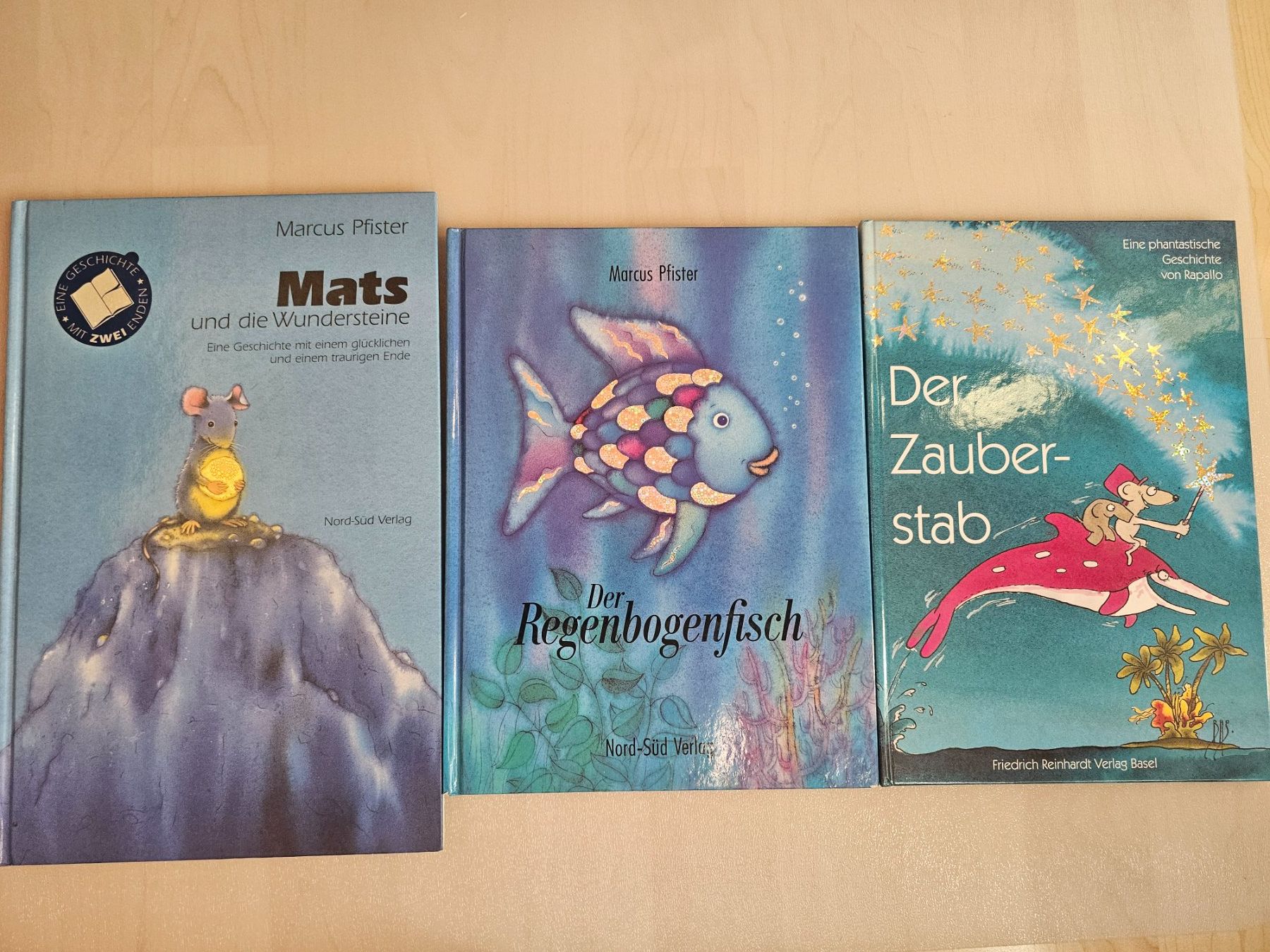 Libri: Kinderbücher: Mats, Regenbogenfisch, Zauberstab – Usato da Balterswil venduto da Dikdik1992