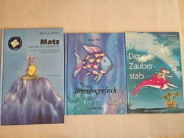 Kinderbücher: Mats, Regenbogenfisch, Zauberstab